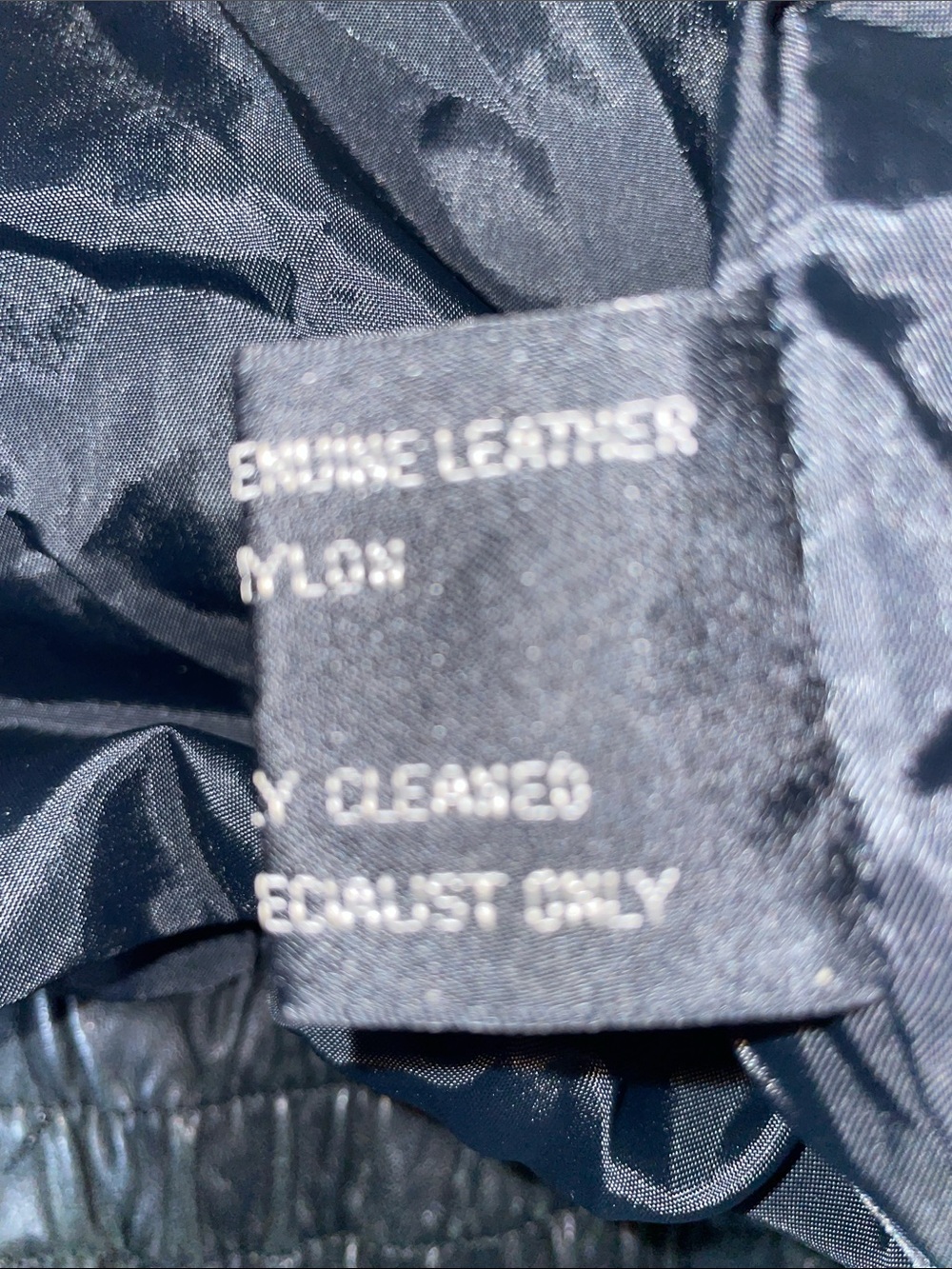 Black Leather Biker Jacket - Women's Classic Moto Style - Picture 8 of 8